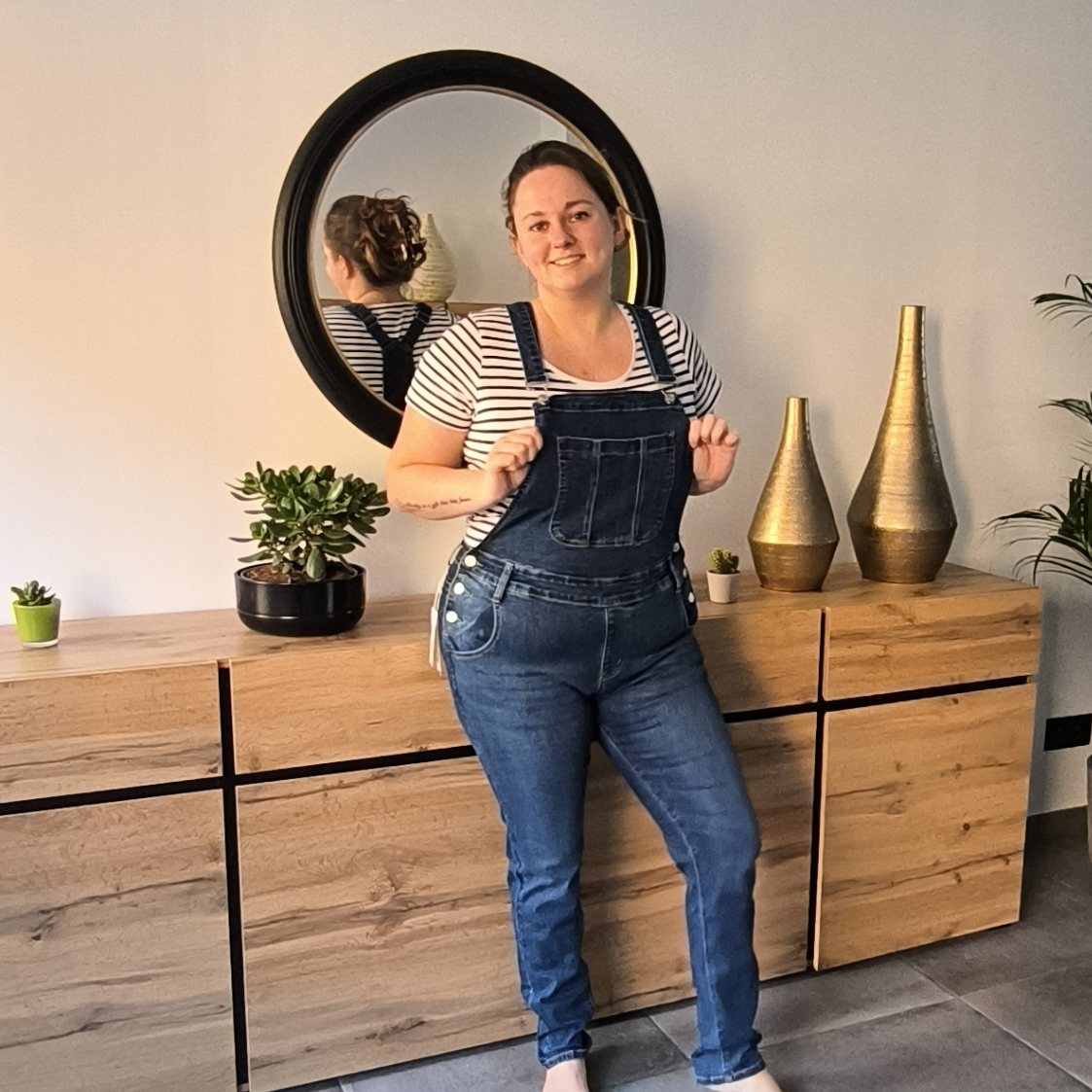 Jeans Salopette