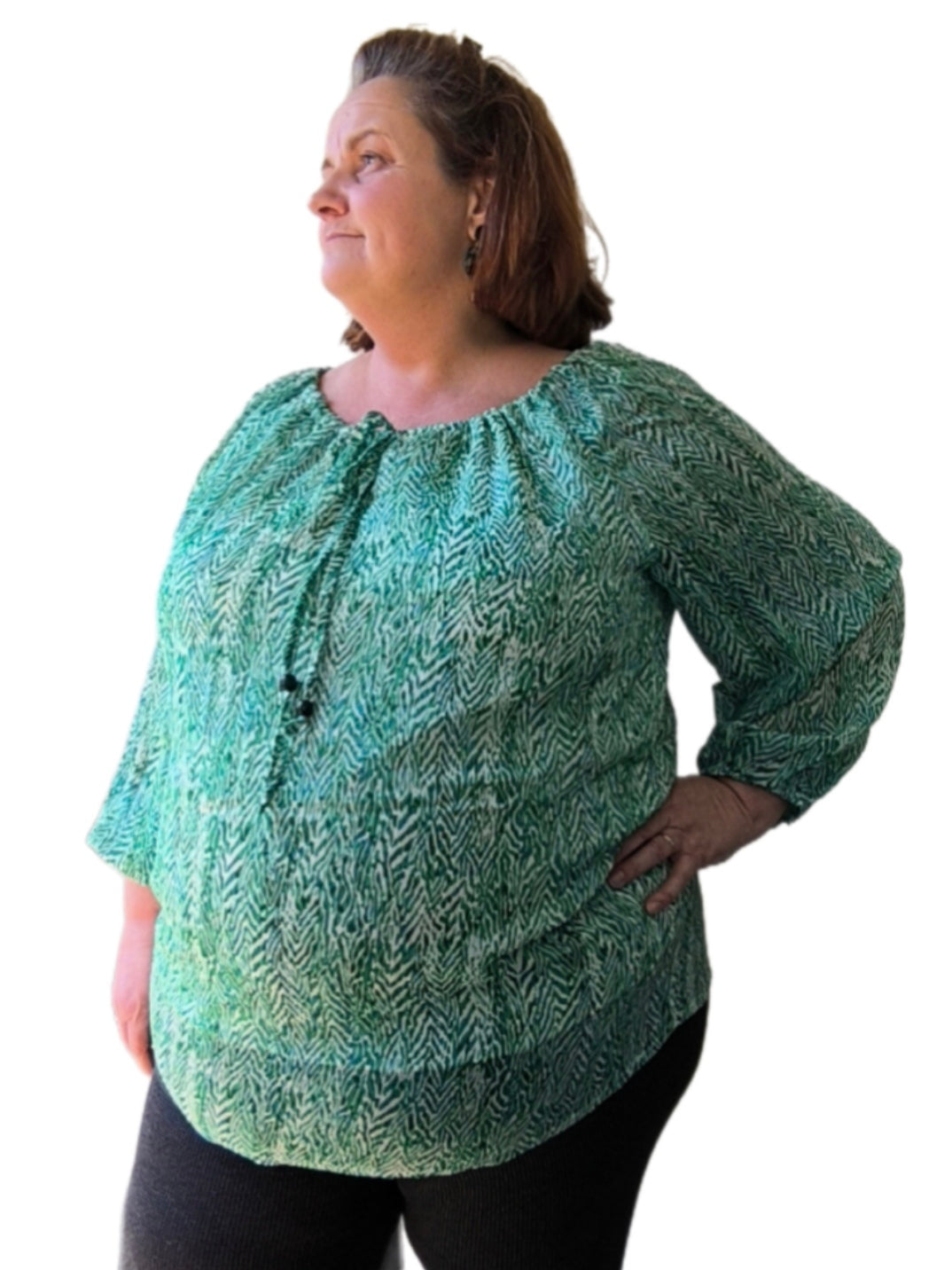 Boho chic blouse